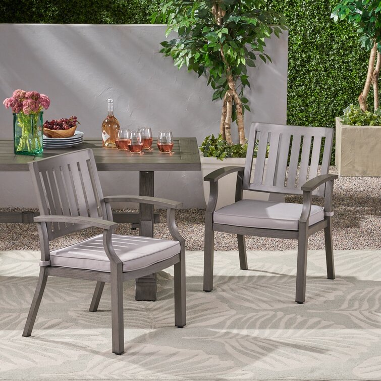 Wayfair outdoor chairs with cushions hot sale